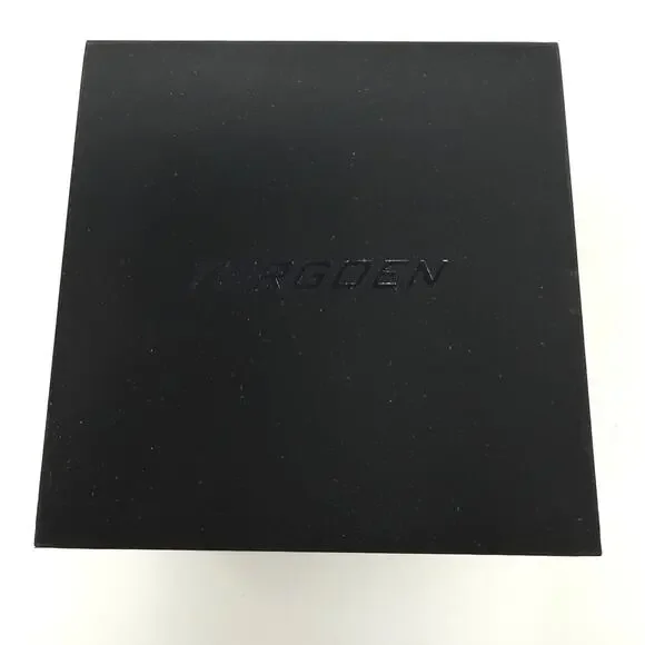 TORGOEN TN-1209U T47 Jumbo Green Sapphire GMT 47mm Brown Leather Strap New - Picture 10 of 11